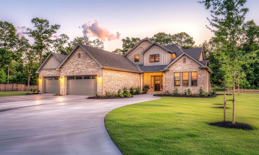 How to File a Home Insurance Claim- a Step-by-Step Guide - Luxury Suburban Home With Lush Garden and Driveway